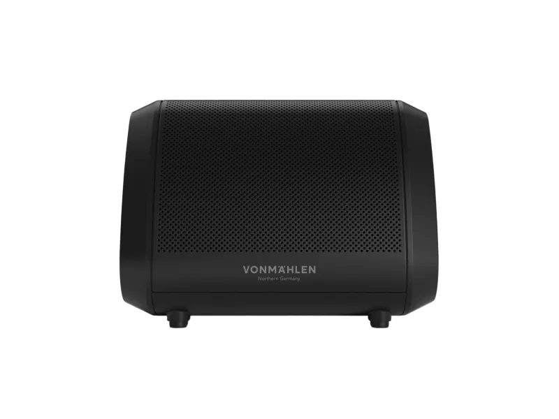 Vonmählen Air Beats Mini, Trådløs, 10 m, Bærbar monohøyttaler, Sort, Silikon, Akrylonitril-butadien-styren (ABS), Rustfritt stål, Knapper