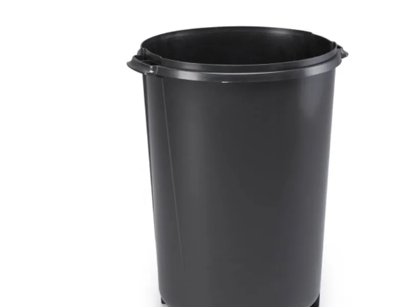 Affaldsspand Durable Durabin Round 40L sort - (6 stk.)