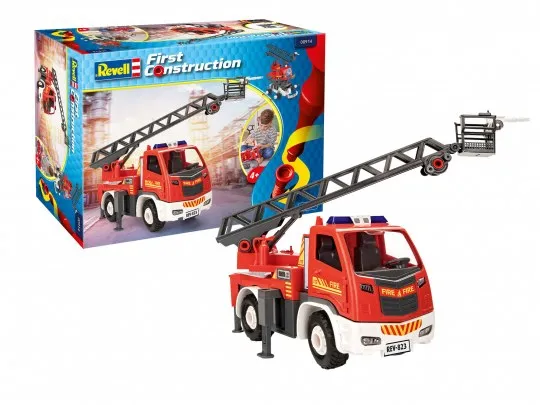 Revell 00914, Brannbil, Monteringssett, 1:20, Alle kjønn, 74 stykker, 4 år