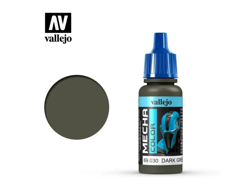 Vallejo 69.030, Grønn, Acryl maling, Væske, 17 ml, 1 stykker