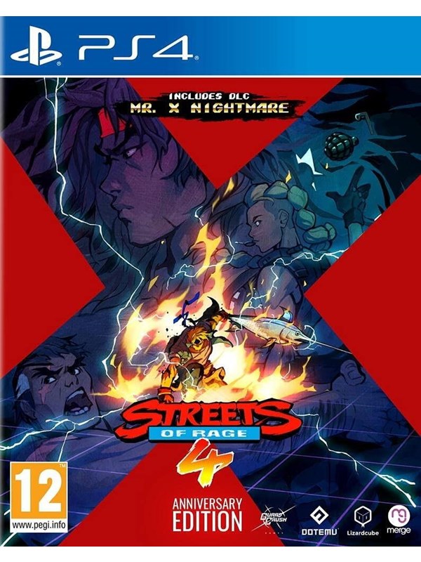 Streets of Rage 4 - Anniversary Edition - Sony PlayStation 4 - Kamp