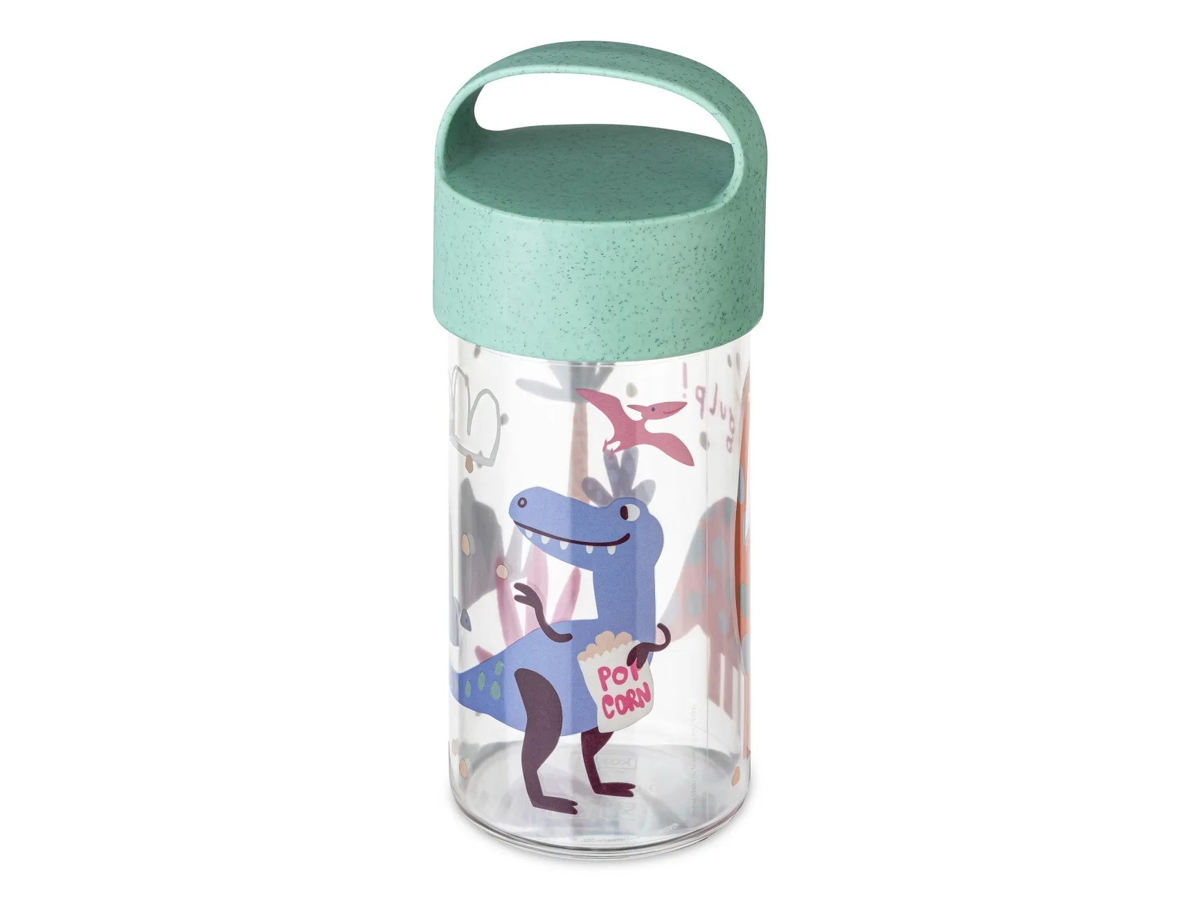 koziol 8348748, Lunsjbeholder, Barn, Flerfarget, Gjennomsiktig, Bilde, Rund, 0,5 l