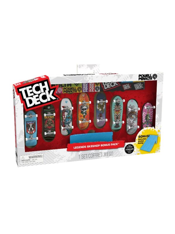 Tech Deck 8 Pack Multipack - Retro Neon