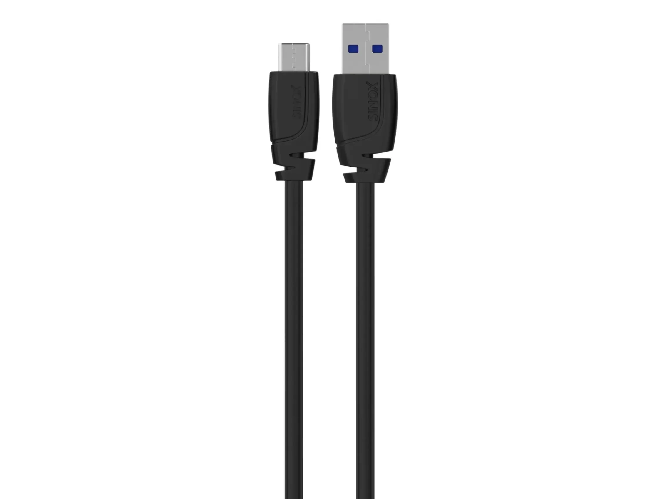 Sinox PRO USB C til USB A-kabel. 2 m, Svart, 2 m, USB C, USB A, USB 3.2 Gen 1 (3.1 Gen 1), 5 Gbit/sek, Svart