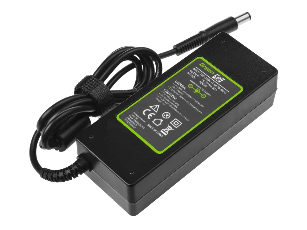 Green Cell PRO - Strømadapter - AC 100-240 V - 90 watt - svart - for Dell Inspiron 15 N5010, 15R N5110  Latitude E6410, E6420, E6430, E6510, E6520