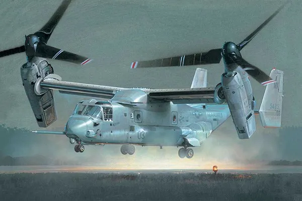 1:48 V-22 OSPREY plastbyggesett