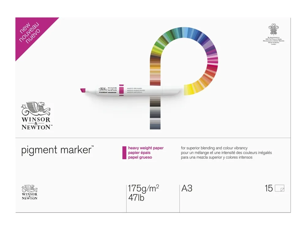 Winsor & Newton - Pad paper - A3 (297 x 420 mm) - 15 ark - hvit