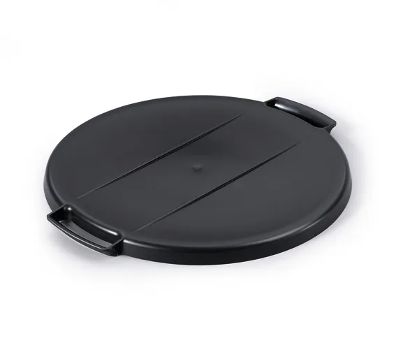Låg Durable Durabin LID Round 40L sort