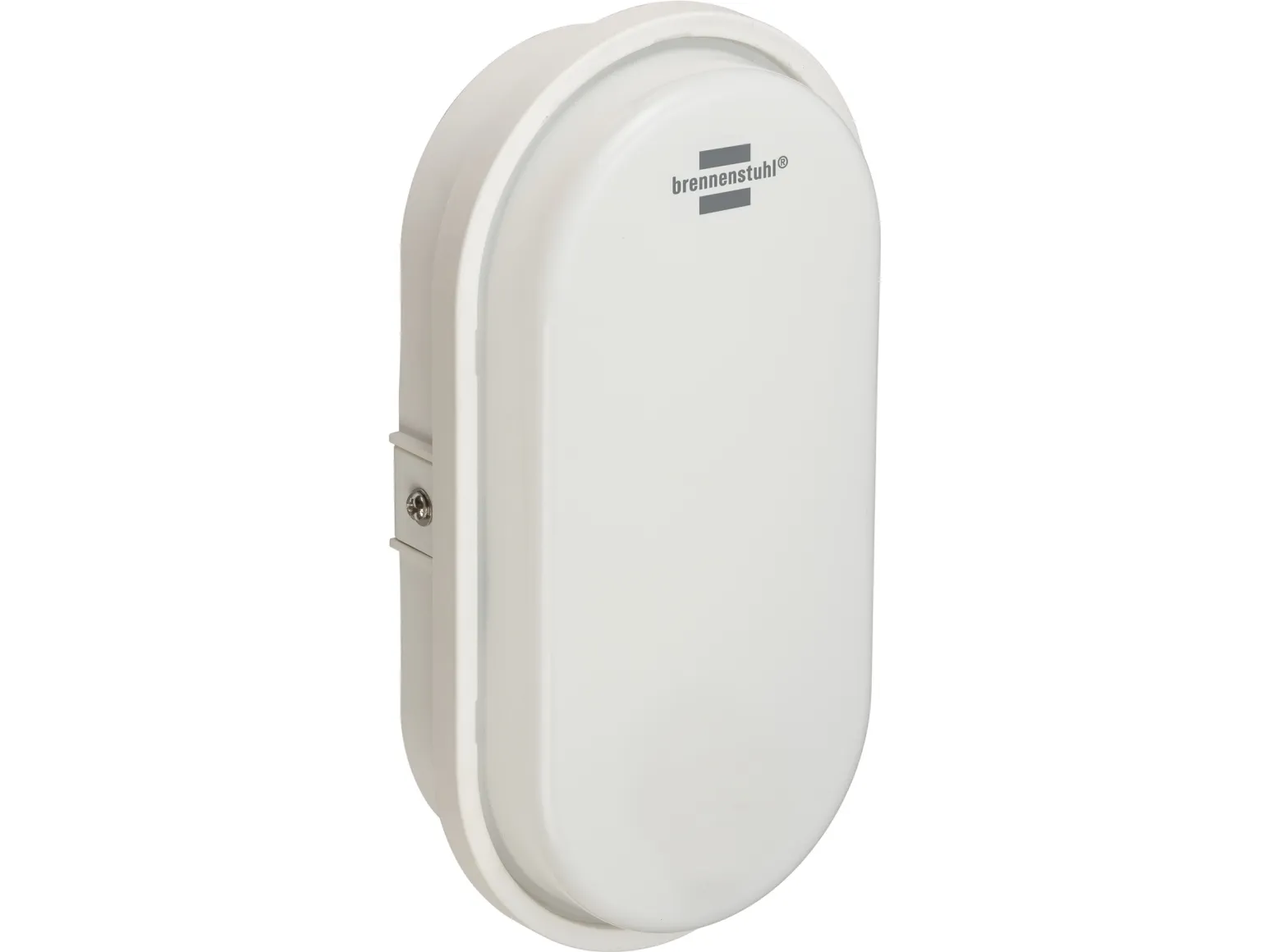 Brennenstuhl 1270780900, Oval, 1 ampuller, 4000 K, IP65, Hvit