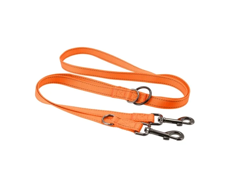 DOGMAN Dressurline Iris oransje 15mm 200cm