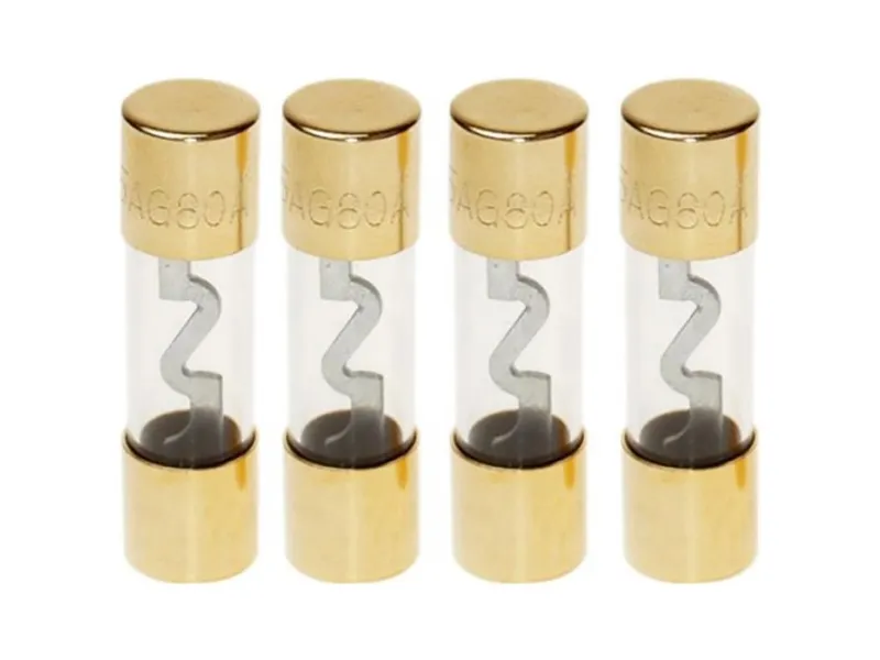 ACV AGU sikring 80amp 4stk guld