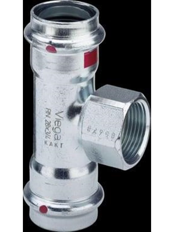 Viega Prestabo t-piece 22 x 3/4" x 22 mm