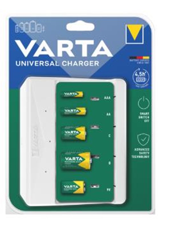VARTA Universal battery charger - USB-C