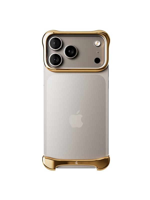 Arc Pulse Aluminum Polished Gold for iPhone 17 Pro Max