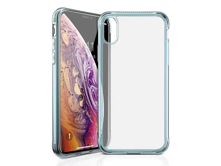 ITSKINS NANO ICE, Border, Apple, iPhone X, 14,7 cm (5.8), Lyseblå, Gjennomsiktig