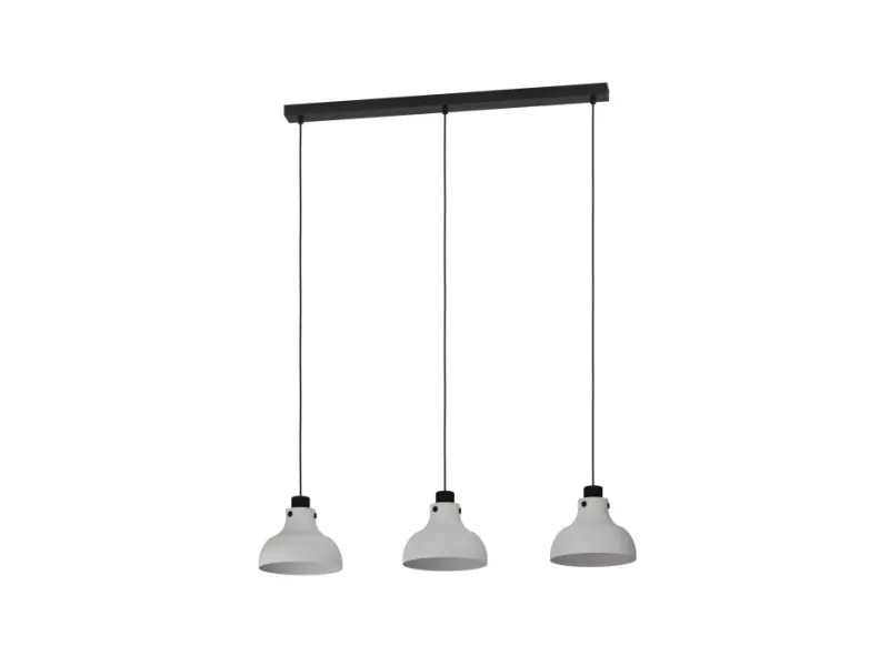 EGLO MATLOCK langbordlampe 3xE27 L900 grå