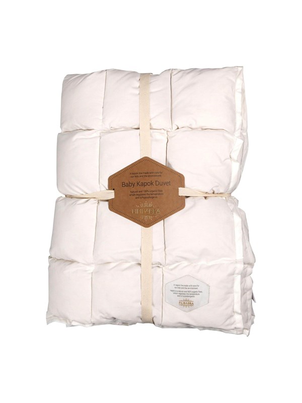 Filibabba Baby duvet - Kapok - nature white