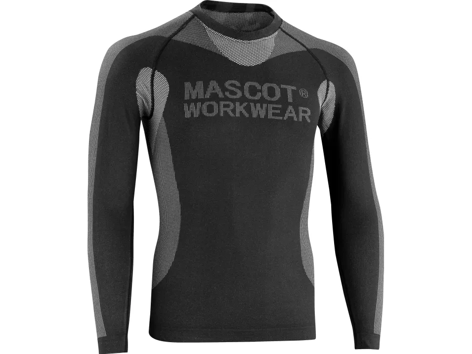 MASCOT 50563-936-09, Skjorte, Mann, Sort, 3XL, Elastan, Polyamid, Polyester, 170 g/m²