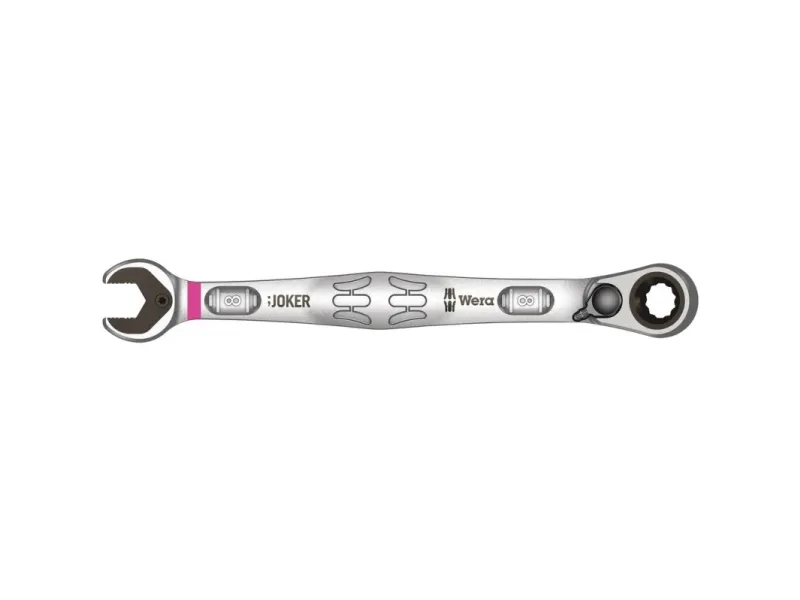Wera Joker Switch 8, 8 mm, Rustfritt stål, Stål, 15°, 144 mm, 1 stk