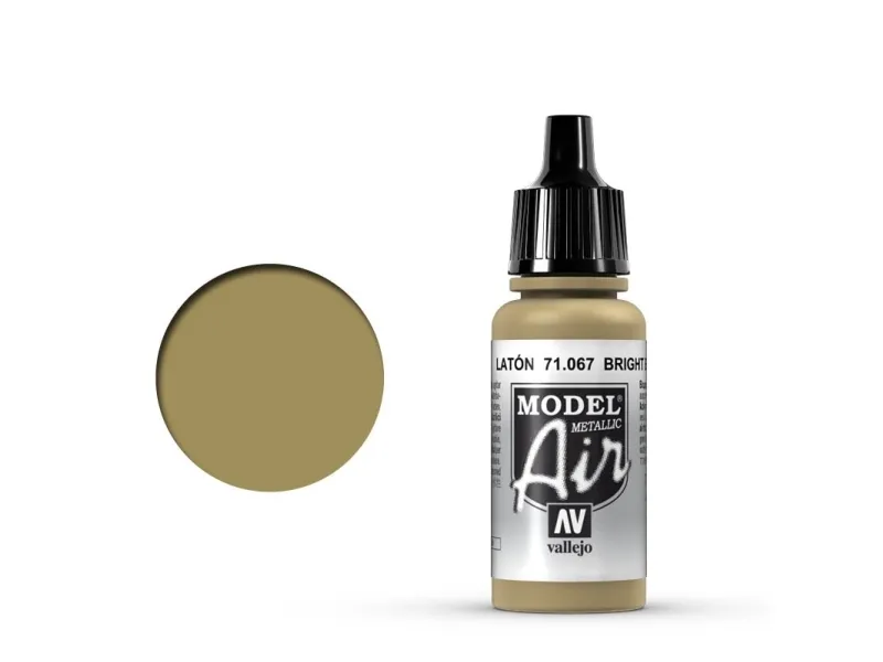 Vallejo 71.067, Messing, Acryl maling, Væske, 17 ml, 1 stykker |