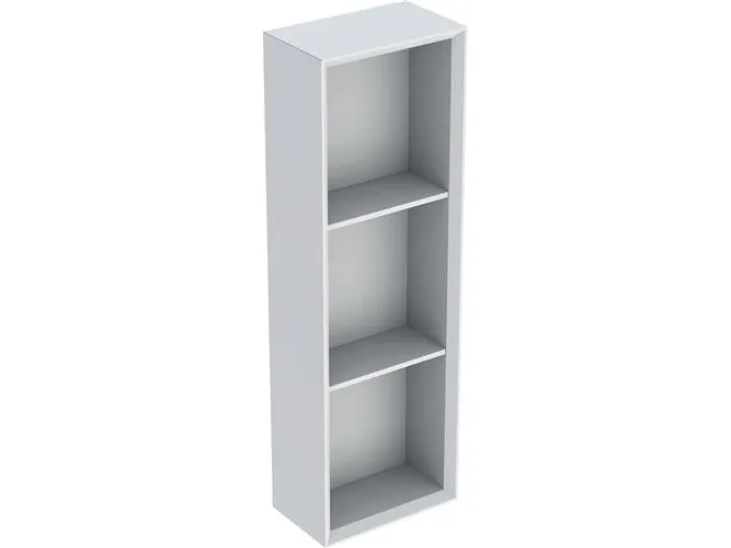 Reol iCon rektangulær hvid mat