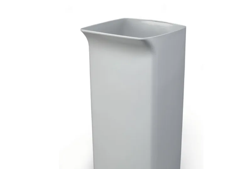 Durable 1800798050, 40 l, Rektangulær, Plast, Grå, Manuell, 310 mm