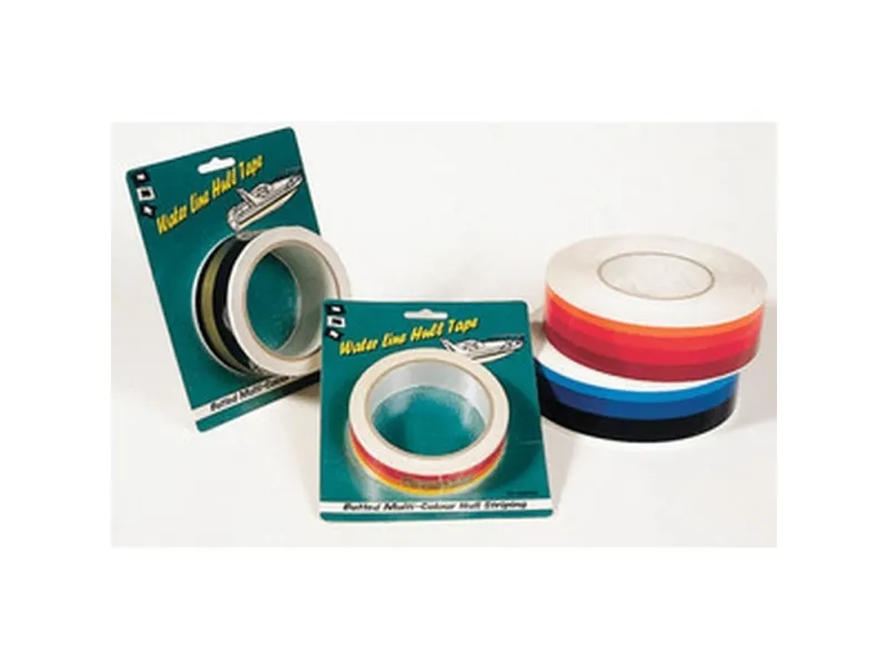PSP Waterline 39 mm x 10 m rød/orange/gul