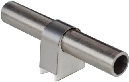 rørbærer 2CLICK ø18x16mm lav Til ø18mm rør. 16 mm afstand til væg.