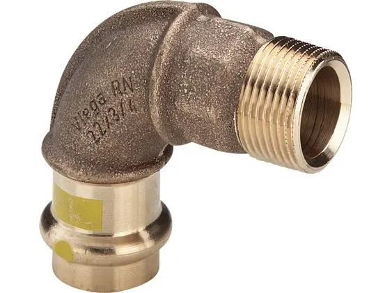 Viega Luk 90° Profipress 18 mm x 1/2 braz (345754)