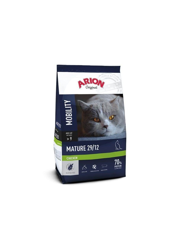 ARION Original Mature 29/12 Chicken Dry Cat Food 7.5kg