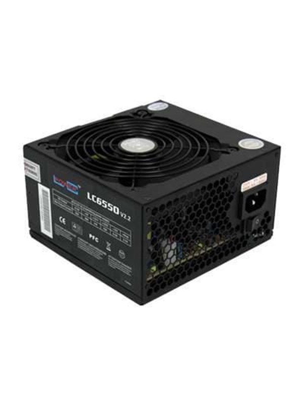 LC Power Super Silent LC6550 V2.2 550W Strømforsyning (PSU) - 550 Watt - 120 mm - ATX - 80 Plus Bronze sertifisert