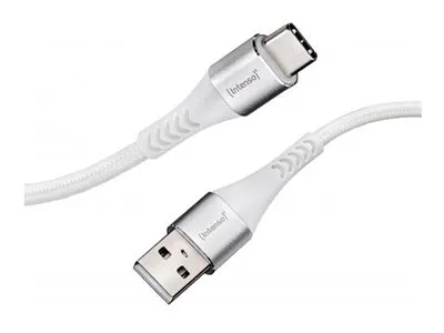 Intenso A315C - USB-kabel - USB (hann) til 24 pin USB-C (hann) - USB 2.0 - 20 V - 3 A - 1.5 m - hvit