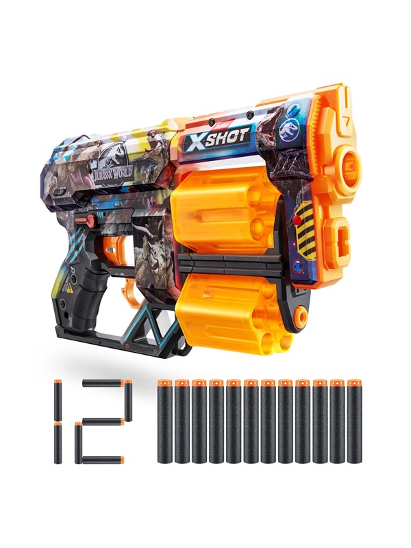 X-shot Dread - Jurassic World Skins (12 Darts)