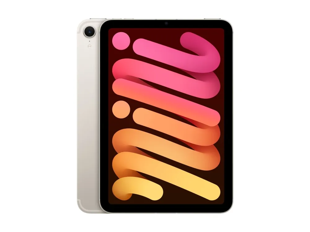 Apple iPad mini A17 Pro Wi-Fi + Cellular - Tablet - 128 GB - 8.3 IPS (2266 x 1488) - 3G, 4G, 5G - stjernelys