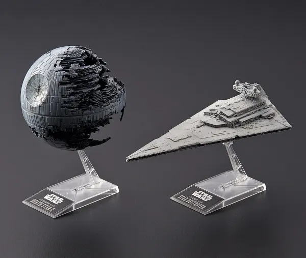 Revell Death Star II + Imperial Star Destroyer, Monteringssett, 1:2700000, Death Star II + Imperial Star Destroyer, Hankjønn, Plast, Star Wars