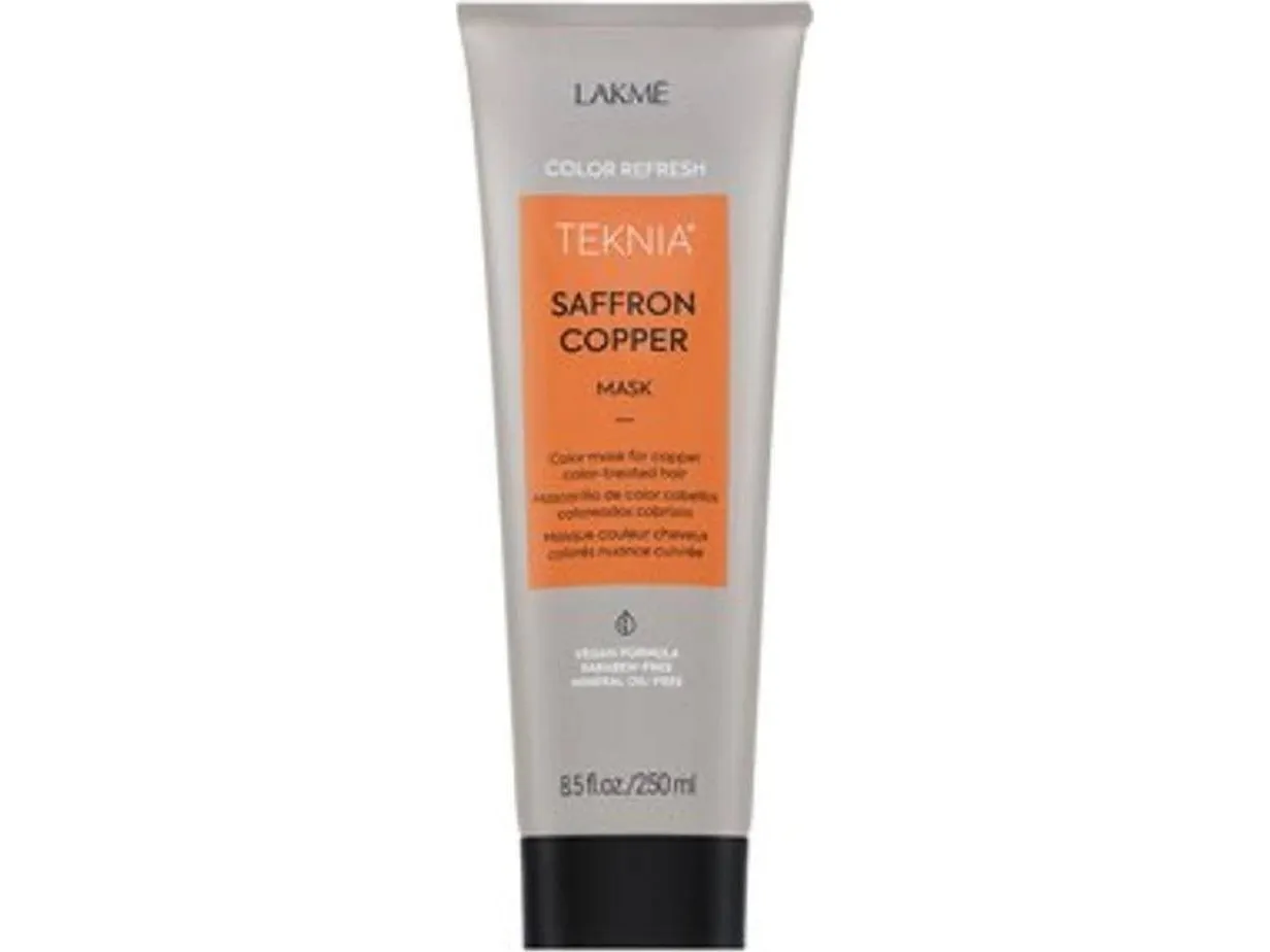 LAKME_Teknia Refresh Saffron Copper maske for hår farget i kobber nyanser 250ml