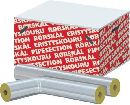28 x 40 mm Rockwool aluskål med tape