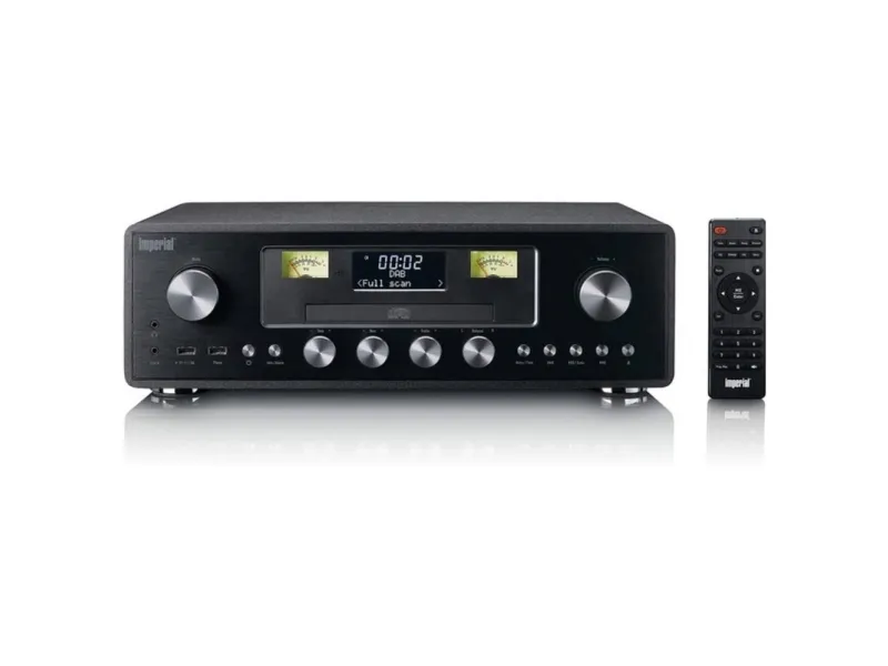 Bordradio Imperial DABMAN 280CD DAB+, FM Sort