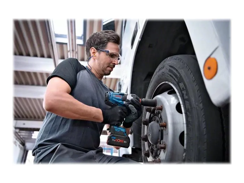 Bosch GDS 18V-1000 C Professional - Støtskiftenøkkel - trådløs - 3 hastigheter - 1/2 firkantdrev - uten batteri - 18 V - SOLO