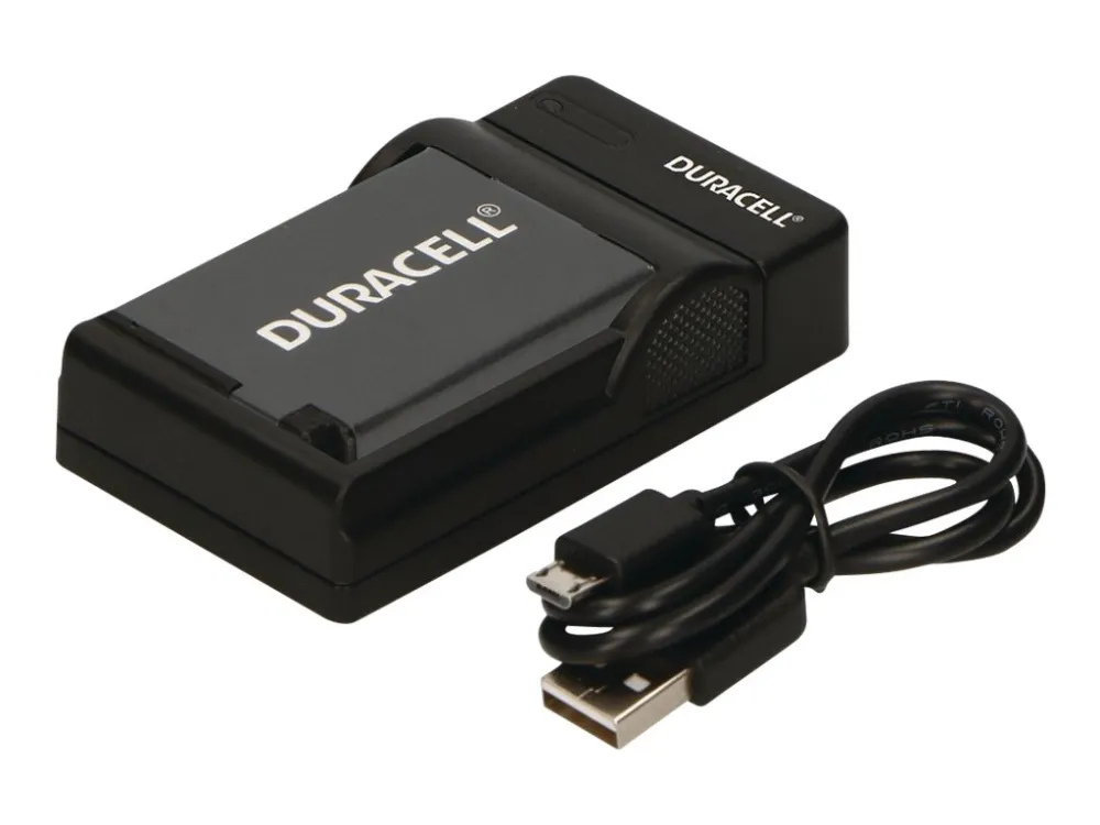 Duracell DRC5913, USB, Innendørs, Canon NB-12L, Sort, 5 V, 5 V