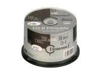 Intenso - 50 x CD-R - 700 MB (80 min) 52x - blekkstråleskrivbar overflate - spindel