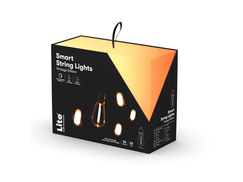 Lite Bulb Moments smart lysslynge Vintage Edison – hvit