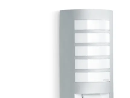 STEINEL L 12, Vegglys, Sølv, Aluminium, IP44, II, IK03