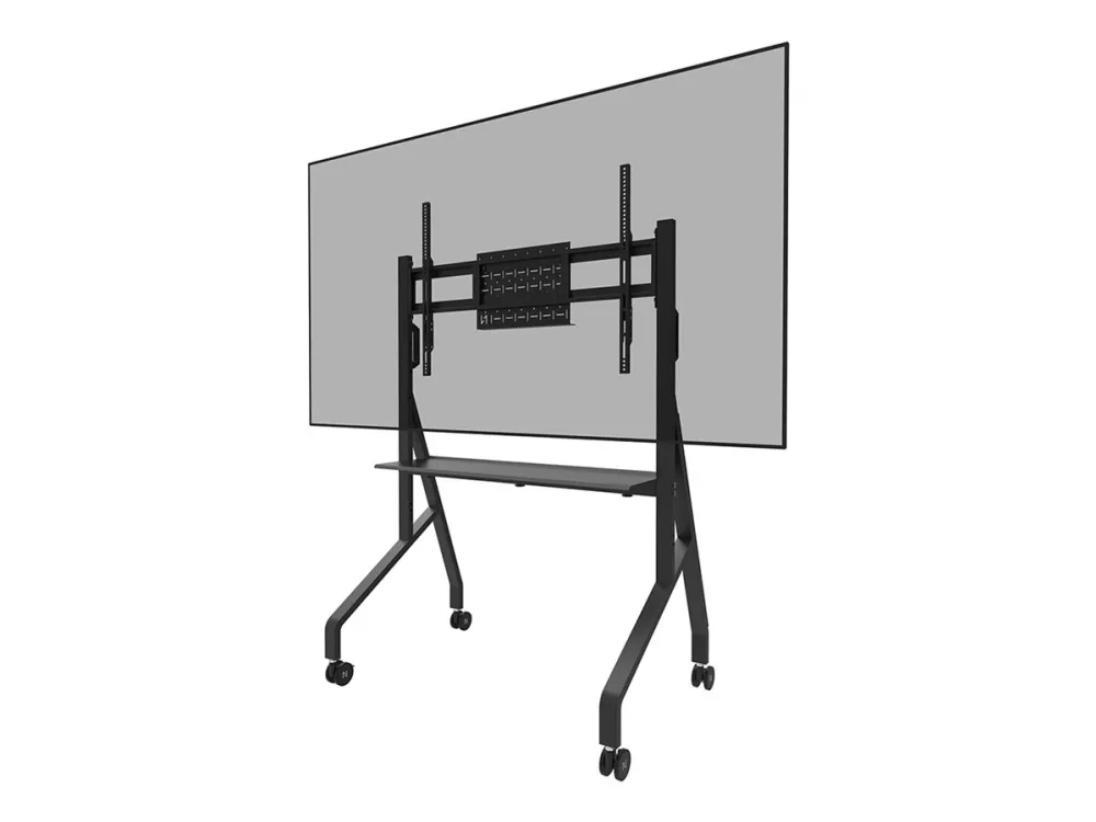 Neomounts FL50-525BL1 - Vogn - solid - for flatpanel - gulvstativ - låsbar - stål - svart - skjermstørrelse: 55-86