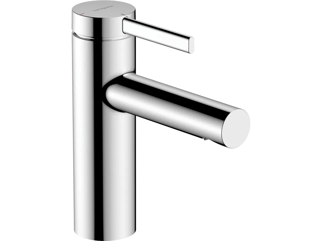 hansGrohe Zesis S 1-grebs håndvaskarmatur 100 CoolStart med push-open bundventil, Krom