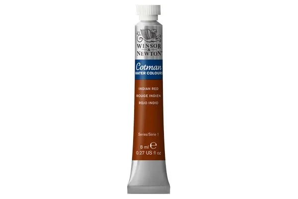 Cotman akvarellmaling 8 ml Indian Red 317