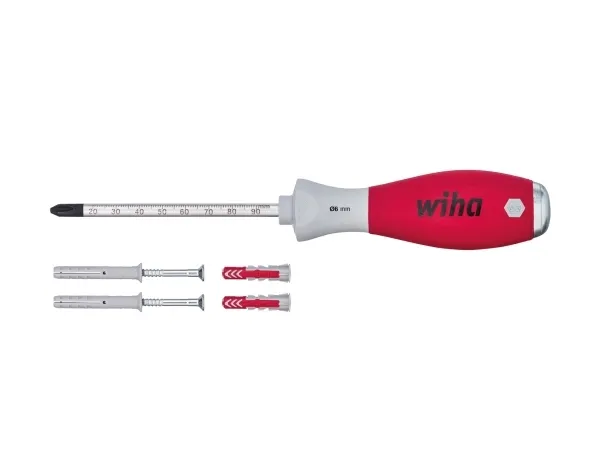Wiha SoftFinish dybelslagskruetrækker, Ø 6 mm/PH2 x 100