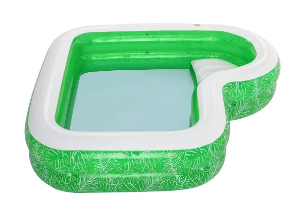 Bestway 54336, 282 l, Oppblåsbart basseng, Voksen og barn, Grønn, Hvit, 4,38 kg