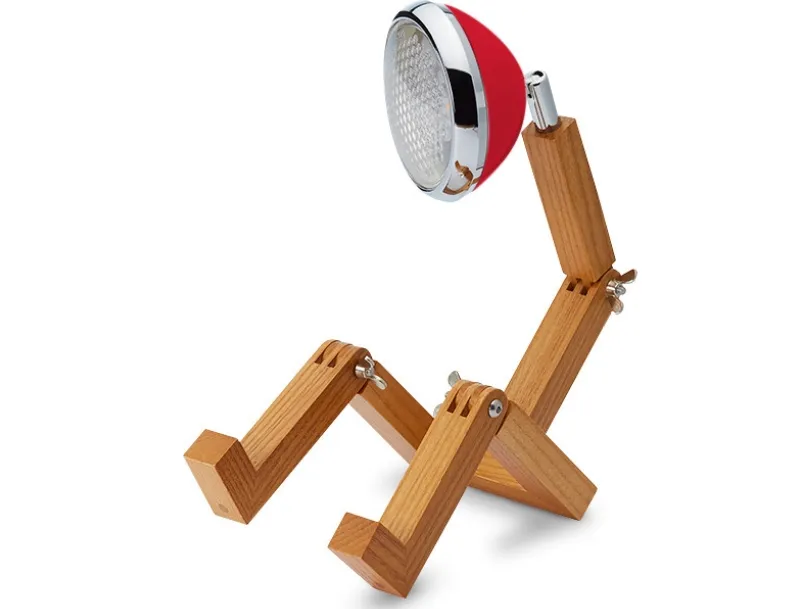 Mr. Wattson Mini bordlampe, Flash Red