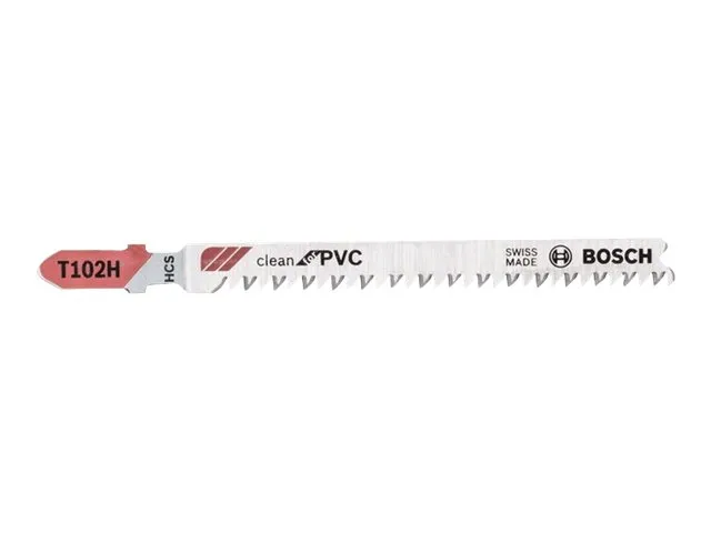 Bosch Clean For PVC - Stiksavklinge - 100mm - T102H - 2608667445 - 3 Stk.